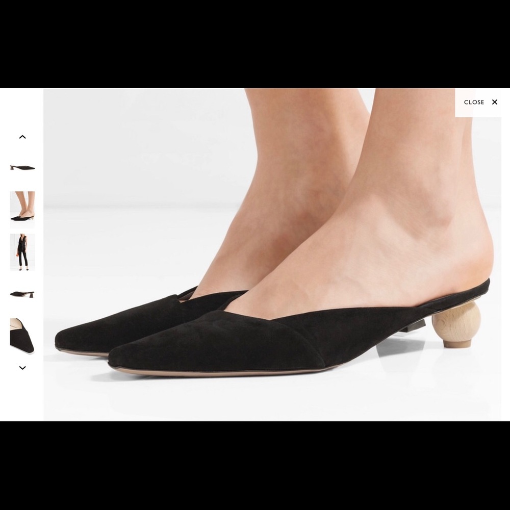 Jacquemus maceio mules black suede - Picture 2 of 4